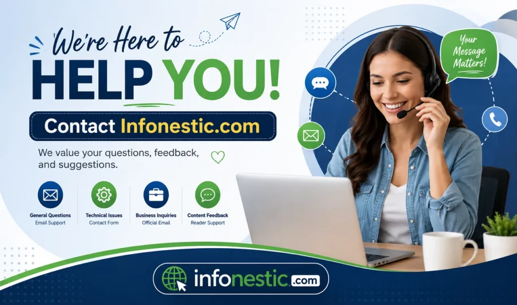 Contact us at infonestic.com
