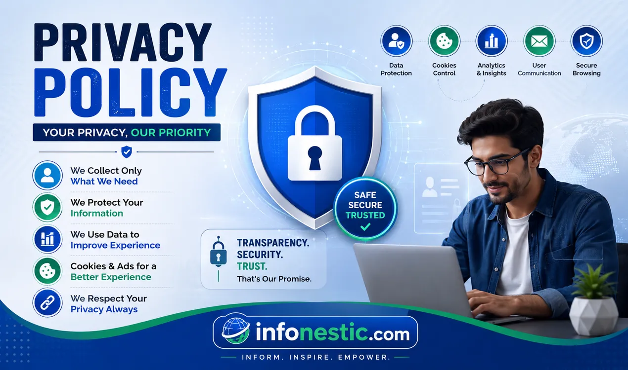 Privacy Policy of infonestic.com