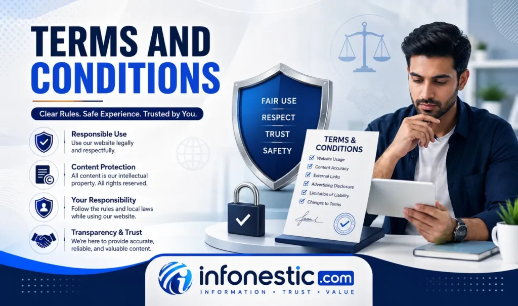 Terms and Conditions of infonestic.com